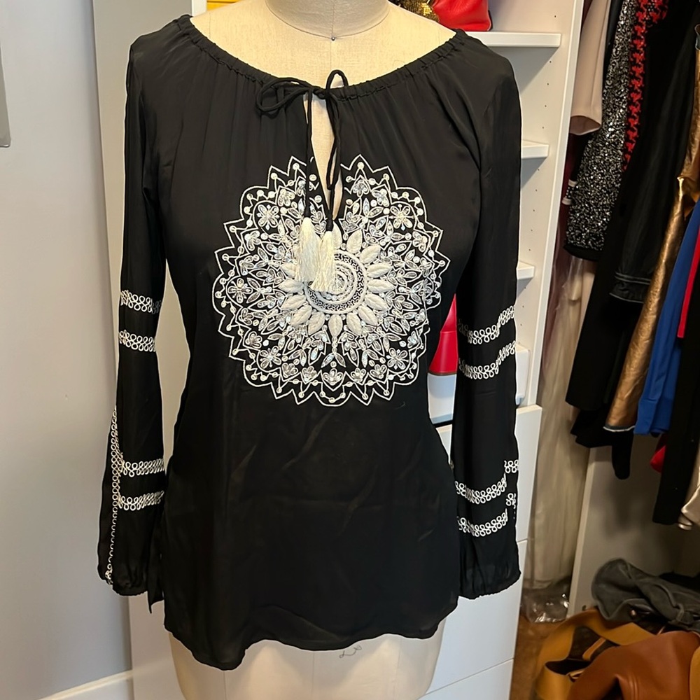 Tashia Silk Tunic